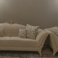 مبل کلاسیک هفت نفره اورجینال|مبلمان خانگی و میز عسلی|محمدیه-قزوین, |دیوار
