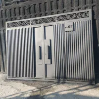 درب آماده فرفروژه ویلا باغ سوله انباری درب آهنی