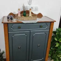 ست میز تی وی و جاکفشی و اینه کنسول درحدنو|میز تلویزیون|فسا, |دیوار