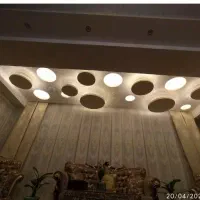 شال پرده تمیز و در حد نو|پرده، رانر، رومیزی|تبریز, |دیوار