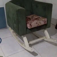 صندلی راک چوبی|مبلمان خانگی و میز عسلی|مراغه, |دیوار