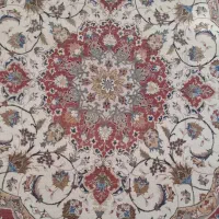 فرش دایره اندازه یک متر ونیم در یک متر ونیم