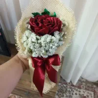 باکس ،دسته گل روبانی