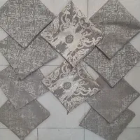 روبالشتی  انواع کوسن مبل دستمال سفره پارچه مبلی