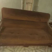 مبل چوبی ۷ نفره|مبلمان خانگی و میز عسلی|سمنان, |دیوار