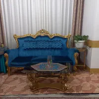 مبل سلطنتی ۹ نفره|مبلمان خانگی و میز عسلی|قم, علی آباد سعدگان|دیوار