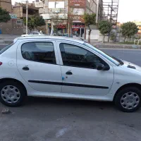 خودرو ۲۰۶ سفید|خودرو سواری و وانت|مرند, |دیوار