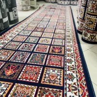 گلیم سنتی/شطرنجی/سرمه ای مجلل|گلیم، جاجیم، گبه|قم, زاد|دیوار