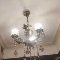 لوستر برنجی|لوستر و چراغ آویز|ری, صفاییه (چشمه علی)|دیوار