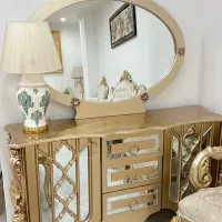 میزکنسول زیبا چوب تمام راش