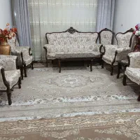 مبل ۹نفره استیل چوب راش
