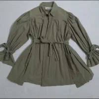 مانتو عروسکی رنگ سدری  فری سایز