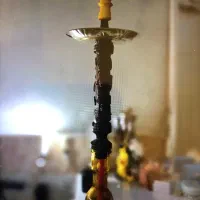 قلیون کامل چوب گردو