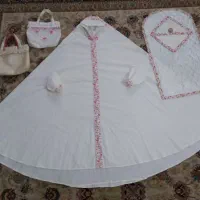 ست چادر جشن تکلیف وسجاده و کیف درحدنو