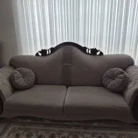 مبل ۷ نفره کارکرده تمیز وسالم