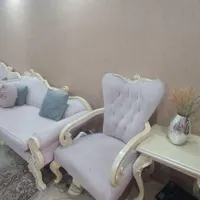 مبل ۹ نفره و ناهارخوری ۳ نفره فروش بخاطر اسباب کشی|مبلمان خانگی و میز عسلی|تهران, مجیدیه|دیوار