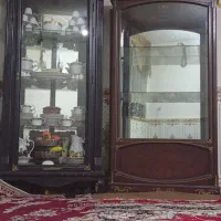 بوفه چوب قدیمی|بوفه، ویترین، کنسول|کرمانشاه, |دیوار