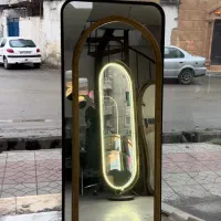 آینه چوبی فرم‌سفارشی مدل گنبدی|آینه|قائم‌شهر, |دیوار