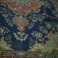 فرش طرح ترنج لچک تبریز