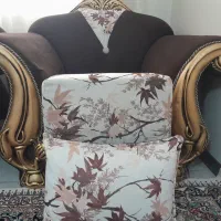 مبل راحتی ۷نفره تمیز و مرتب|مبلمان خانگی و میز عسلی|مشکیندشت, |دیوار