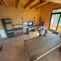 تمام چوب|جاکفشی، کمد، دراور|رشت, بلوار گیلان|دیوار