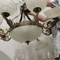 لوستر|لوستر و چراغ آویز|اراک, |دیوار