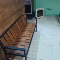 میز و صندلی کافه باغ ناهارخوری نیمکت چوبی ترموود|میز و صندلی غذاخوری|تهران, شهید رجایی|دیوار