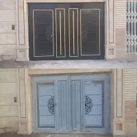 رنگکاری  نقاشی ساختمان. درب وپنجره