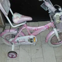 دوچرخه صورتی دخترانه