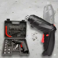 دریل پیچگوشتی شارژی Fixer19V/کاربردی و ۴۷پارچ