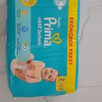 پوشک سایز۲ پریما ۷۲ عددی