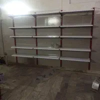 قفسه۸۸ / دیواری /دیوار کوب/سفید قرمز۶۶۶