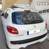 207 tu5P پانا پلاس ارتقا یافته دنده ایی سفید|خودرو سواری و وانت|میبد, |دیوار