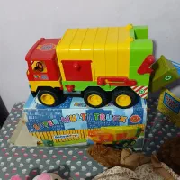 ماشین پاکبانی عروسک گوی موزیکال