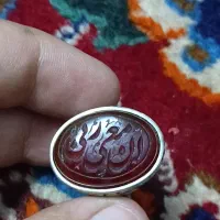 انگشتر عقیق خطی