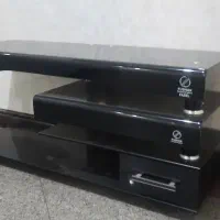 میز تلویزیون شیشه ایی سه طبقه ( تک کشو)|میز تلویزیون|تهران, مینی‌سیتی (شهرک نفت)|دیوار