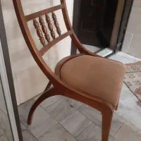 صندلی چوب گردو|میز و صندلی غذاخوری|قدس, شهرقدس|دیوار