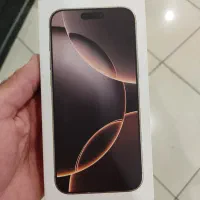 آیفون۱۶ پرومکس 512گیگ zaa رنگ Desert