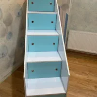 پله تخت دوطبقه از جنس ام دی اف