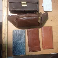 کیف تمام چرم اصل حراج