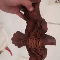 قلیان نونو چوب گردو700ت فقط پول تن گذاشتم روش|صنایع دستی و سایر لوازم تزئینی|کرمانشاه, |دیوار