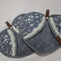 فروش سرویس آشپز خانه عروس با پارچه کتان ترک