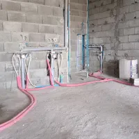 لوله کشی آب فاضلاب و برق کشی ساختمان