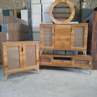 آینه کنسول مبلمان راحتی جلو مبلی عسلی|بوفه، ویترین، کنسول|ساری, |دیوار