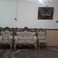 حراج مبل نه نفره در حد نوواقعی|مبلمان خانگی و میز عسلی|جوانرود, |دیوار