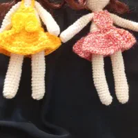 عروسک روسی بافتنی جذاب