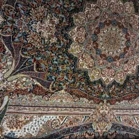 یک جفت فرش ۶ متری خاطره کاشان در حد نو