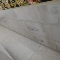 تخت تک نفره بزرگ / باکس دار کشویی/ تشک|تخت و سرویس خواب|کرج, ساماندهی|دیوار