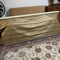 بوفه چوبی پرده زبرا