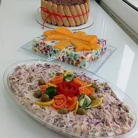 ژله دسر سالاد پیش غذا